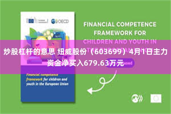 炒股杠杆的意思 纽威股份（603699）4月1日主力资金净买入679.63万元