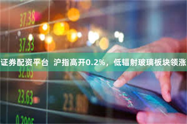 证券配资平台  沪指高开0.2%，低辐射玻璃板块领涨