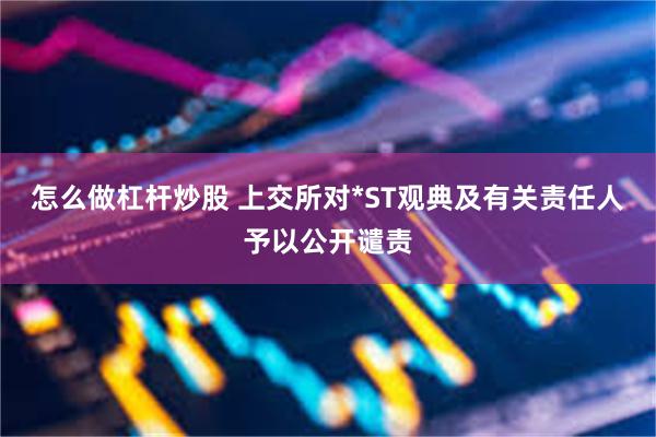 怎么做杠杆炒股 上交所对*ST观典及有关责任人予以公开谴责